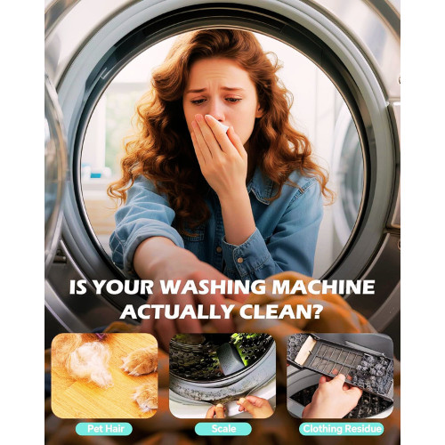 Uproot Clean Washing Machine Cleaner Tablets – 24 Pack for a 12 Month Supply