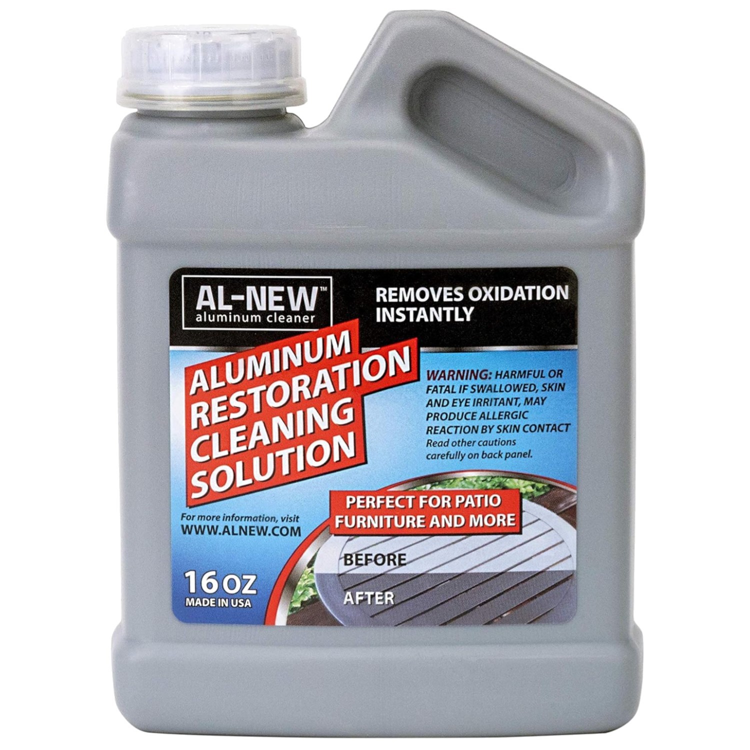 Aluminum Restoration Cleaning Solution | Clean & Restore Patio Furniture, Sta…