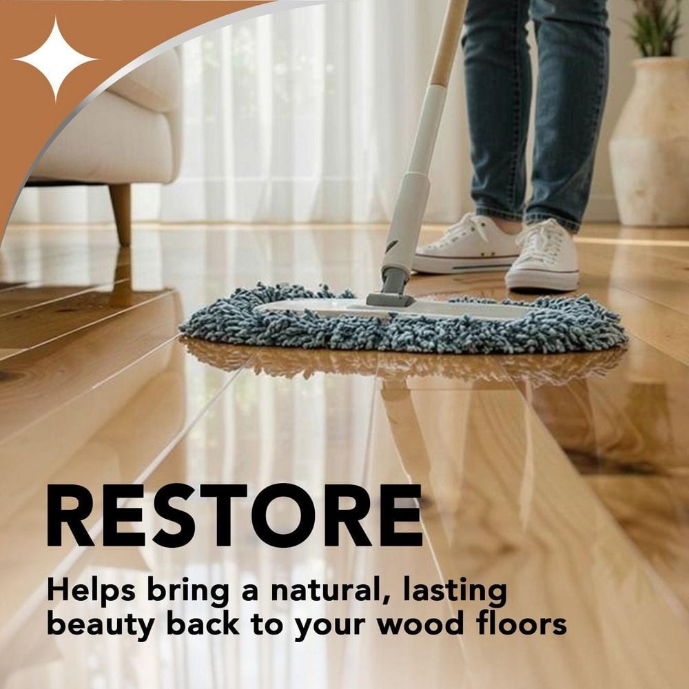 Weiman Wood Floor Polish and Restorer – 32 Ounce – High-Traffic Hardwood