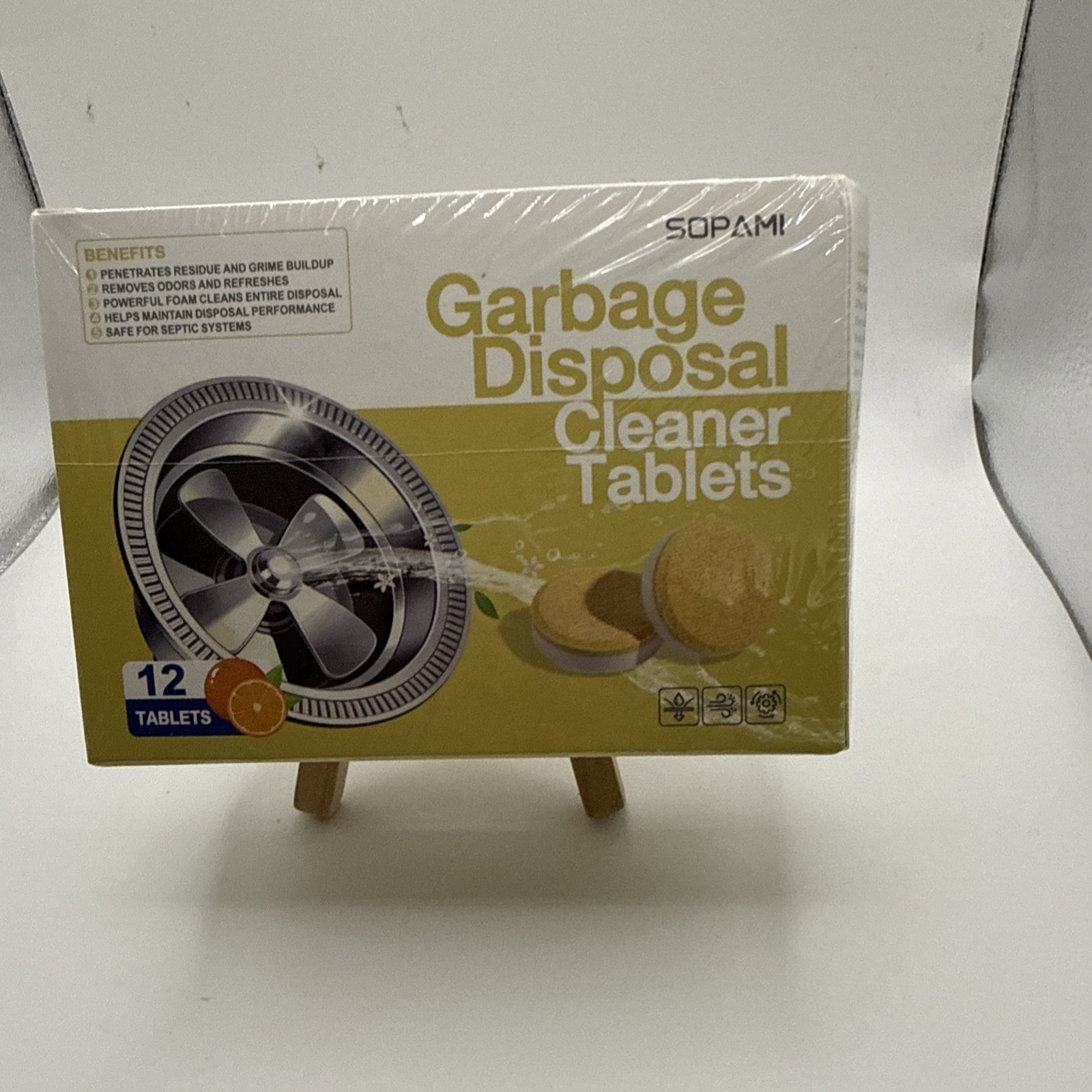 Garbage Disposal Cleaner Tablets-12 Tabs- Great Price!