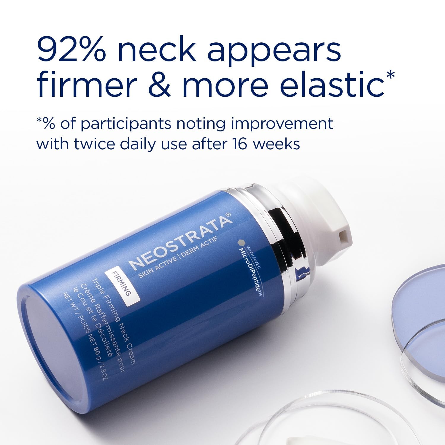 NEOSTRATA Triple Firming Neck Cream, New & Improved Formula – with MicroDiPept