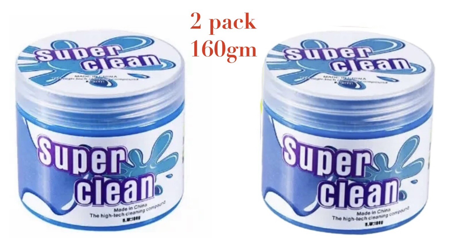 2 Pcs Universal Cleaning Gel For Car Vent Dust Remover Home Putty Duster Cleaner