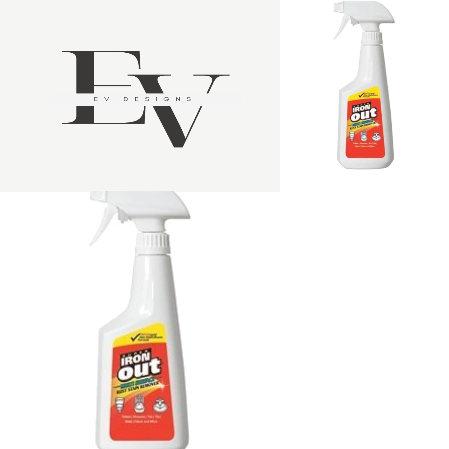 16 Fl Oz Unscented Rust Remover – Effective Trigger Spray for Household Use