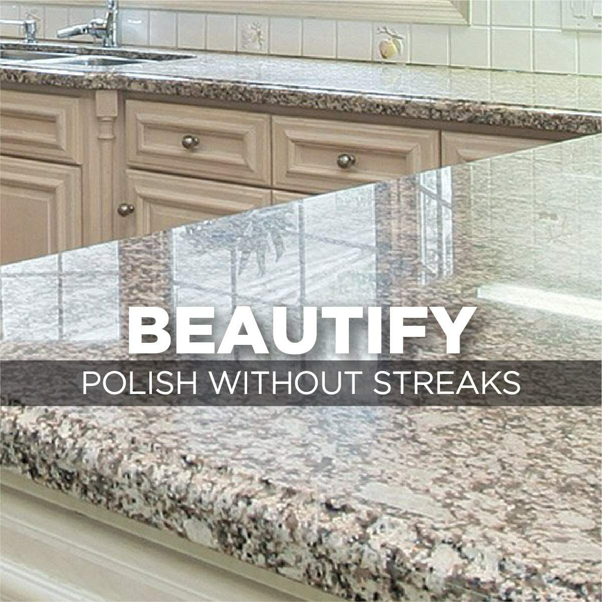 Weiman GRANITE & STONE CLEANER & POLISH Extra Stain Protection QUARTZ MARBLE