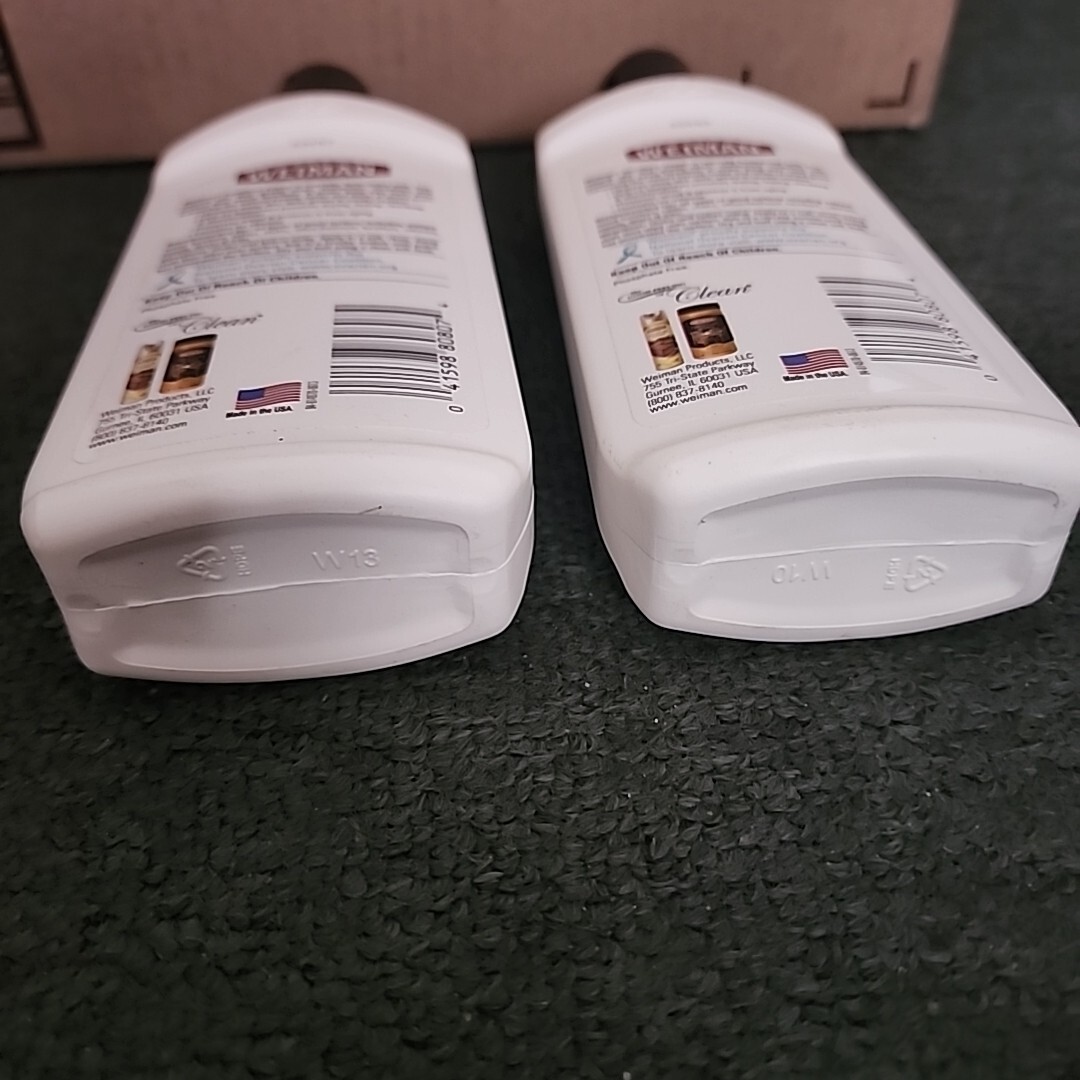 2x Weiman Furniture Cream w/Lemon Oil 8 oz Clean Protect Wood UVX-15 Sunscreen
