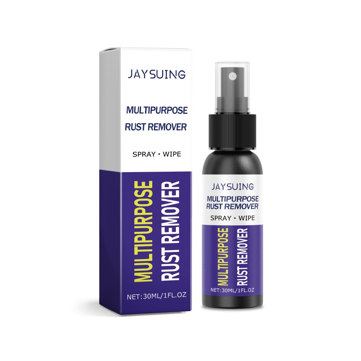 Metal Rust Remover 30ml for Car Wheels Faucets Stainless Steel Polish & Protect