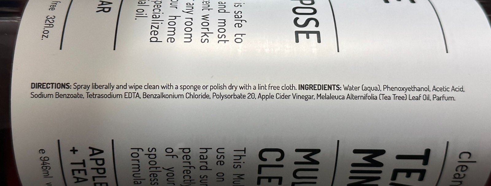 (2-Pk) CLEAN + SIMPLE ~ TEA TREE MINT Kitchen Refresher Cleaner Odor Deodorizer
