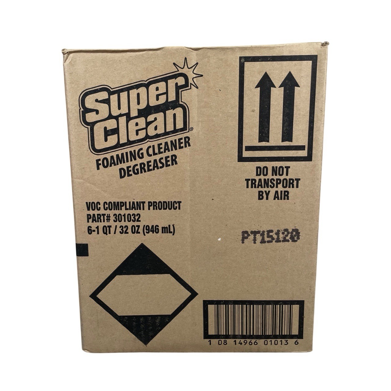 SuperClean Foaming Degreaser Case of 6 – 32oz Spray Bottles Industrial Strength