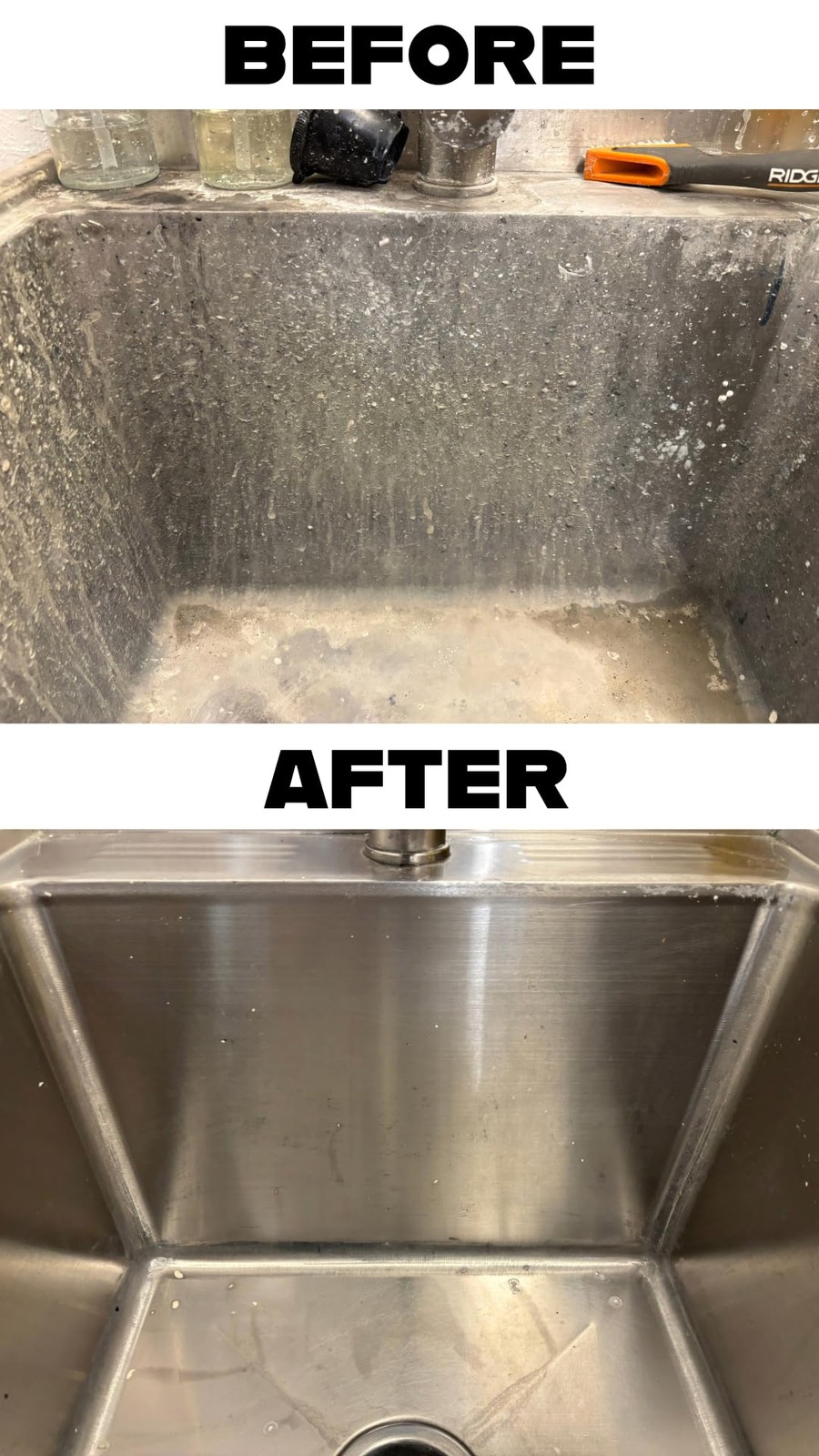 Heavy Concrete Remover Dried Cement Dissolver 1Quart Spray NonCorrosive