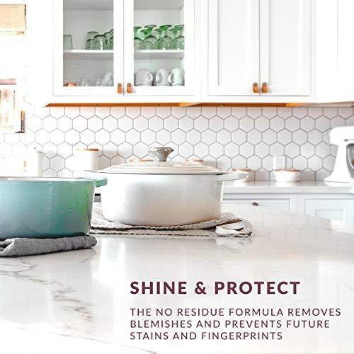 MARBLE COUNTERTOP POLISH STAINLESS APPLIANCES QUARZITE QUARTZ GRANITE TILE GLASS