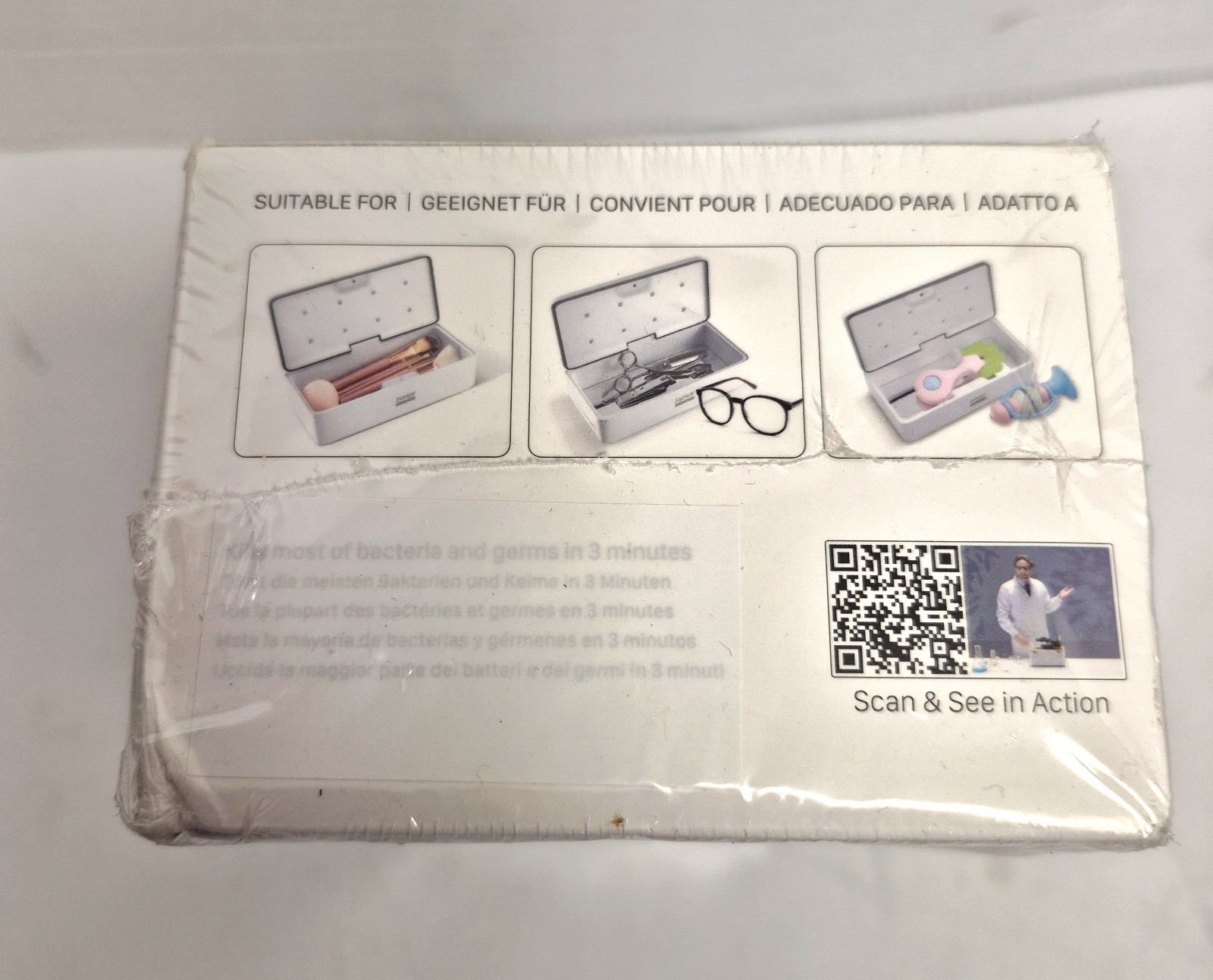 Sunuv Sanitizer Box Jewelry Watch Glasses Phone UV Sterilizer Disinfection New