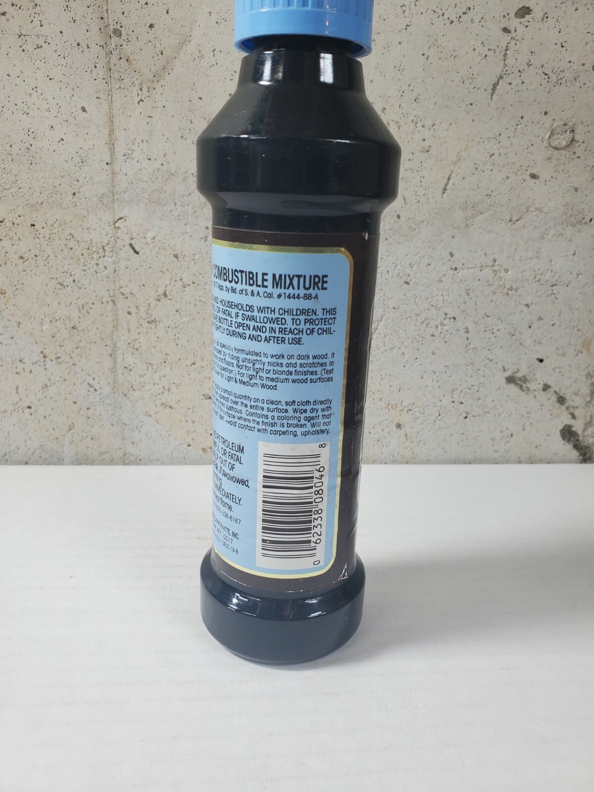 Old English 1989 Vtg 8 Oz. Scratch Cover Wood Polish for Dark Wood 6233875144