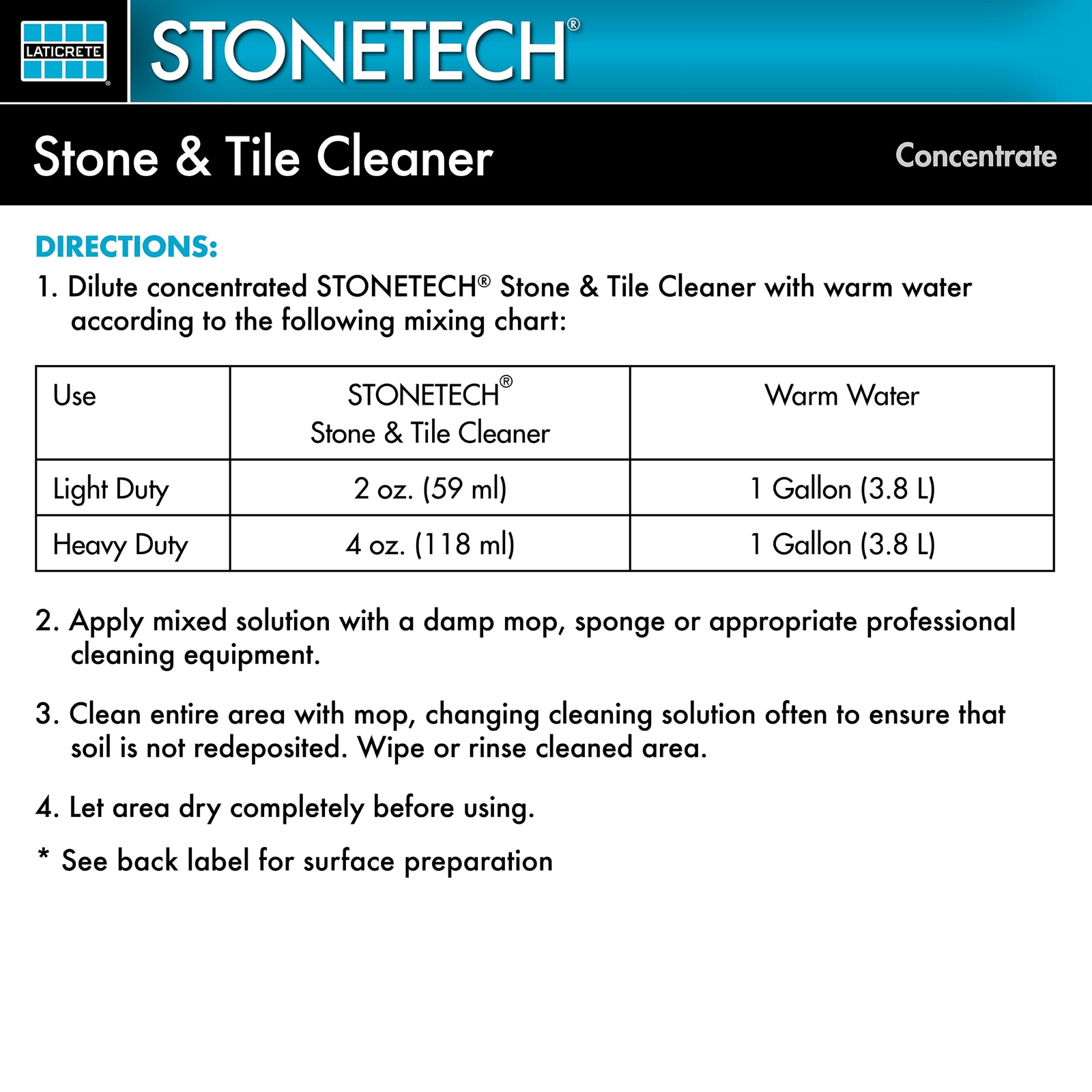 STONETECH Stone Tile Cleaner 32oz pH Neutral Daily Cleaner Safe for Natural S…