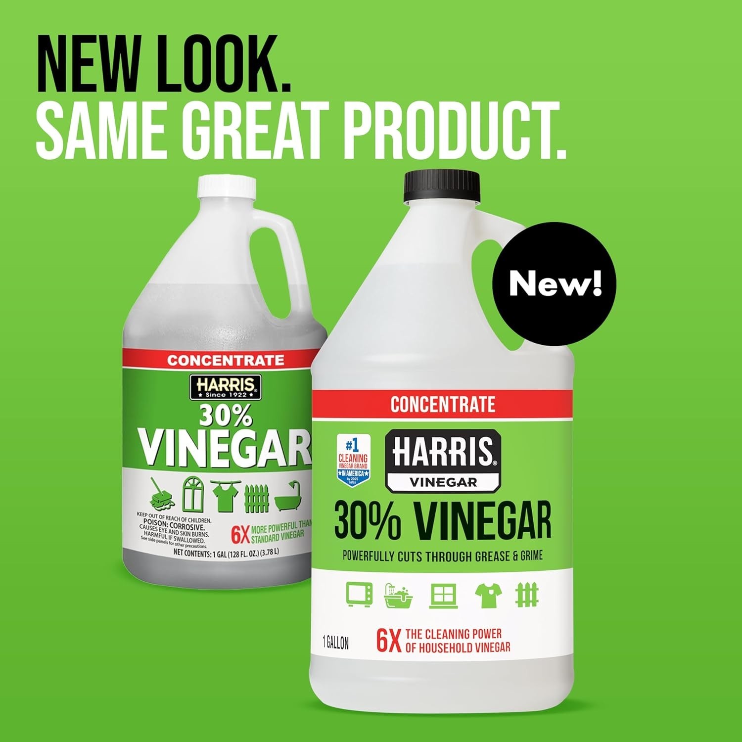 Powerful 30% Vinegar Cleaner for Home Use, Odor Neutralizer and Stain Remover
