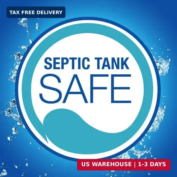 Soft Scrub 4-in-1 Rim Hanger Toilet Bowl Cleaner, Sapphire Waters, 6 Count