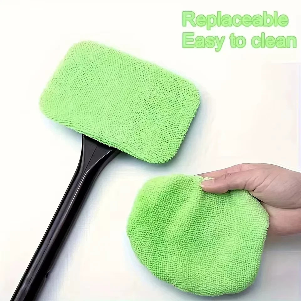 Car Window Cleaner Brush Kit Windshield Cleaning Tool Inside Interior Auto Wiper
