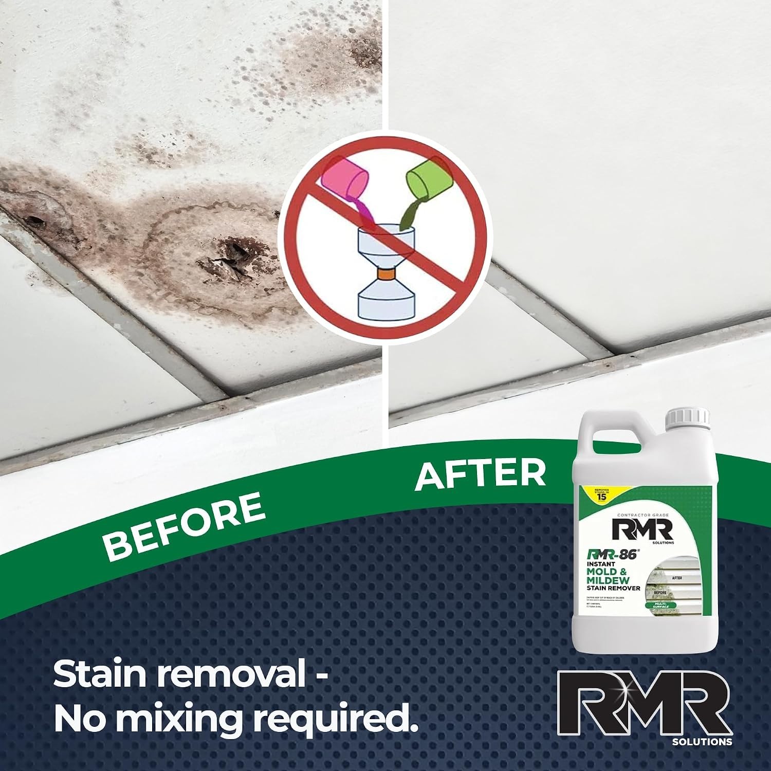 Mold Stain Remover Spray – Instant & Scrub-Free