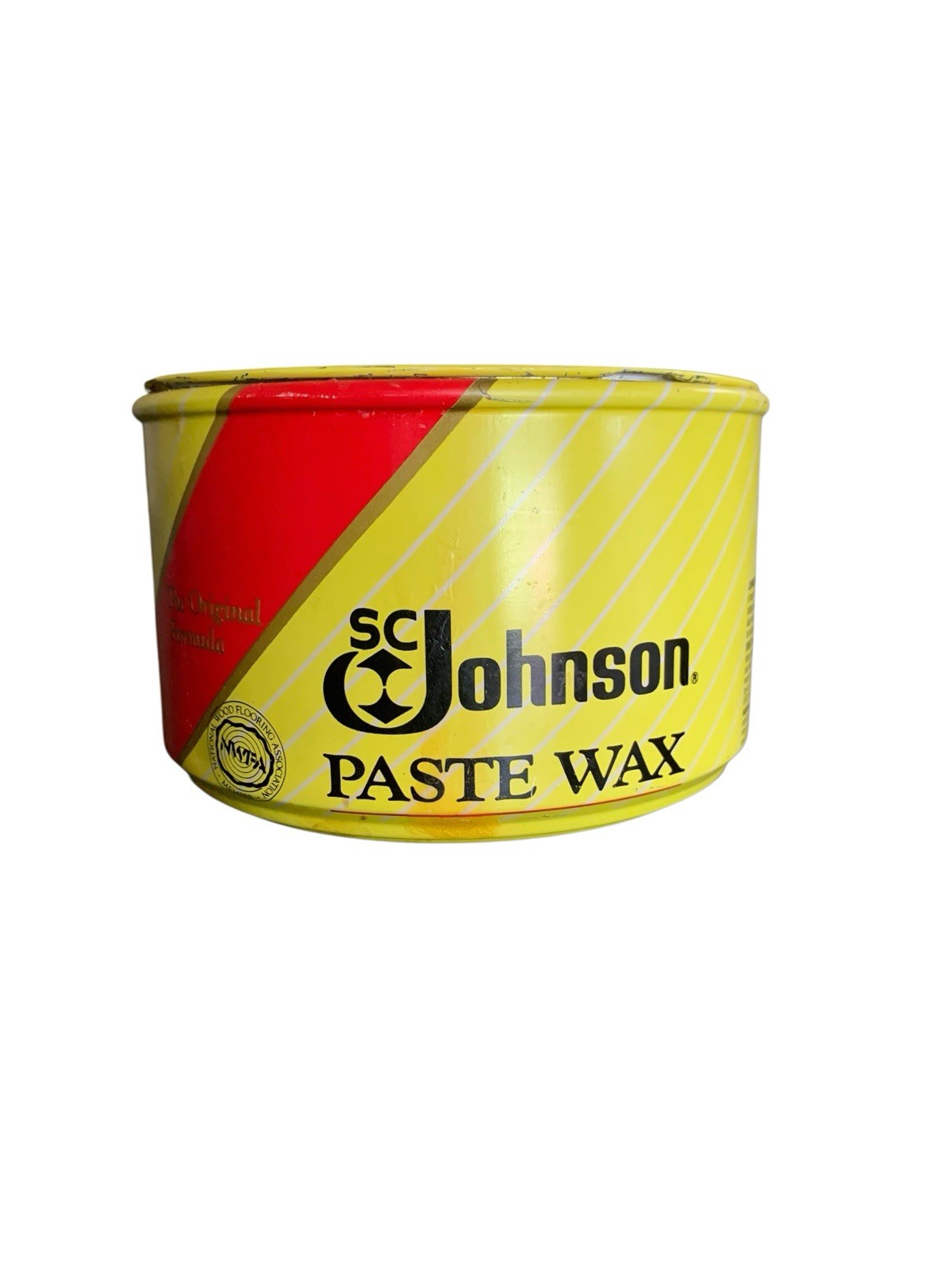 SC Johnson Paste Wax 16 Ounce Can Approximately 80% Full 1 Pound