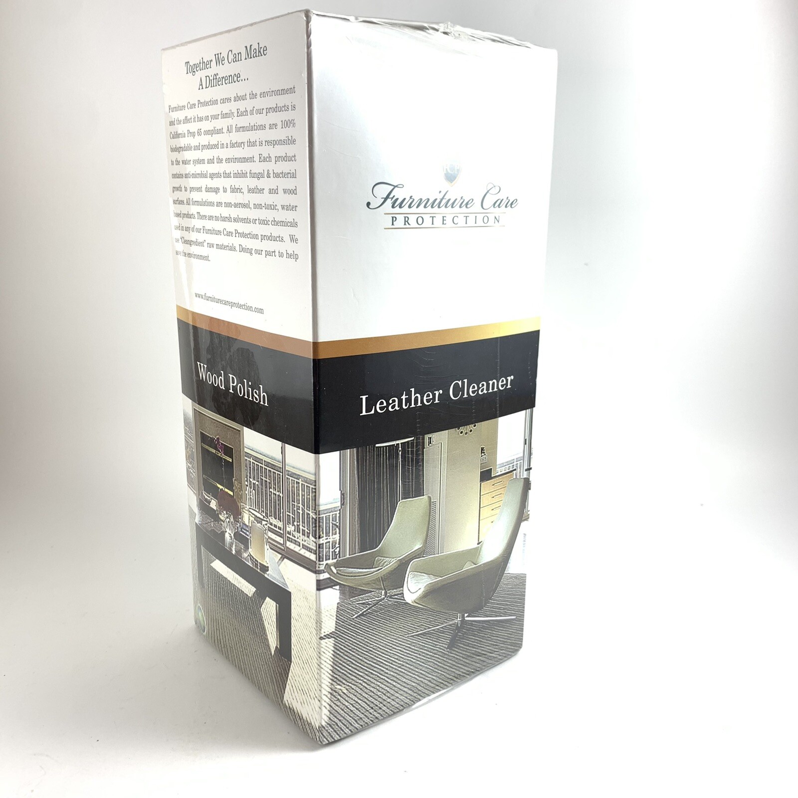 Furniture Care Protection Fabric Refresher & Protector Leather Cleaner FCP Wood