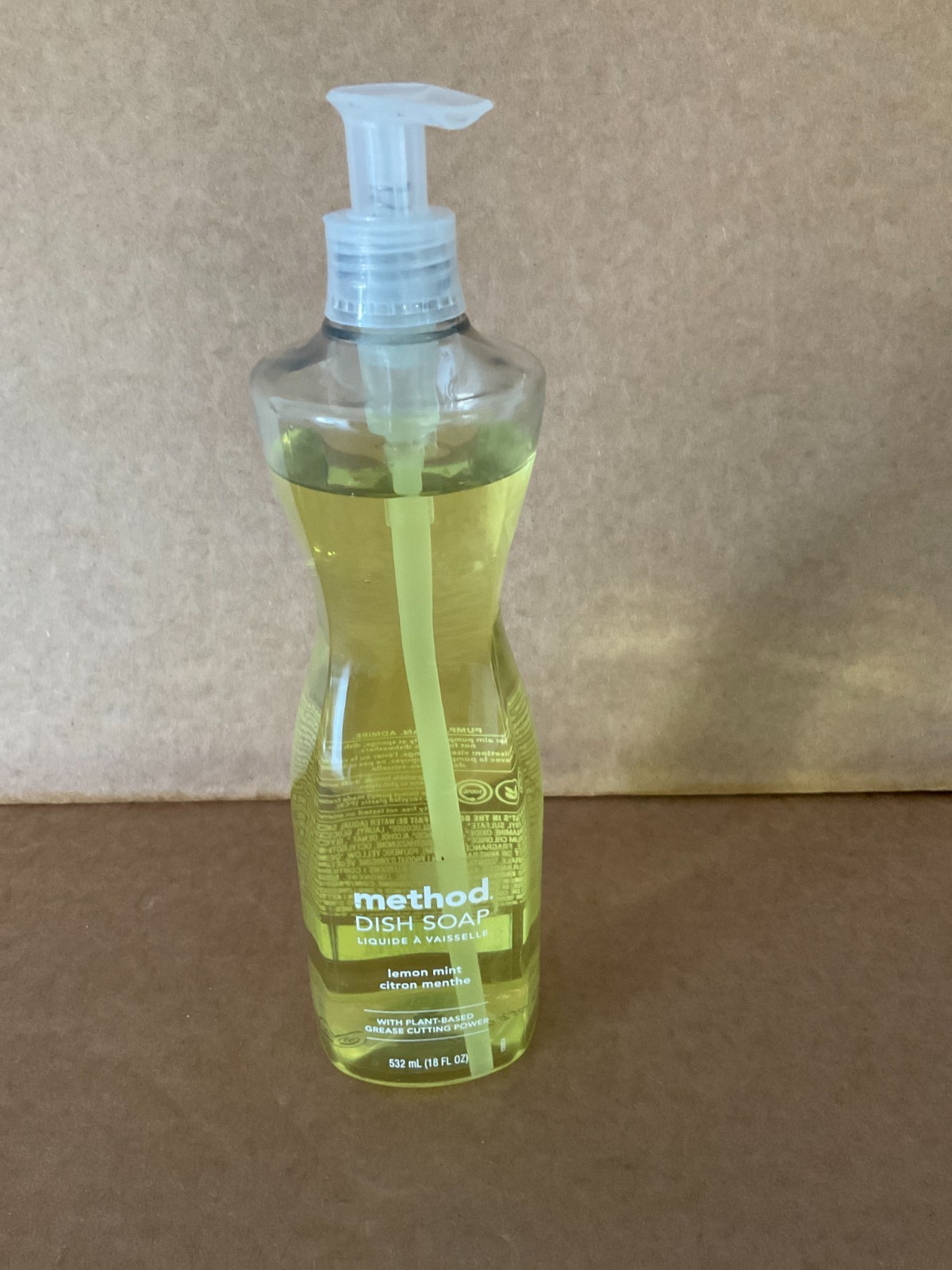Method Lemon Mint Scent Liquid Dish Soap 18 oz 1 pk MFR #: 01179