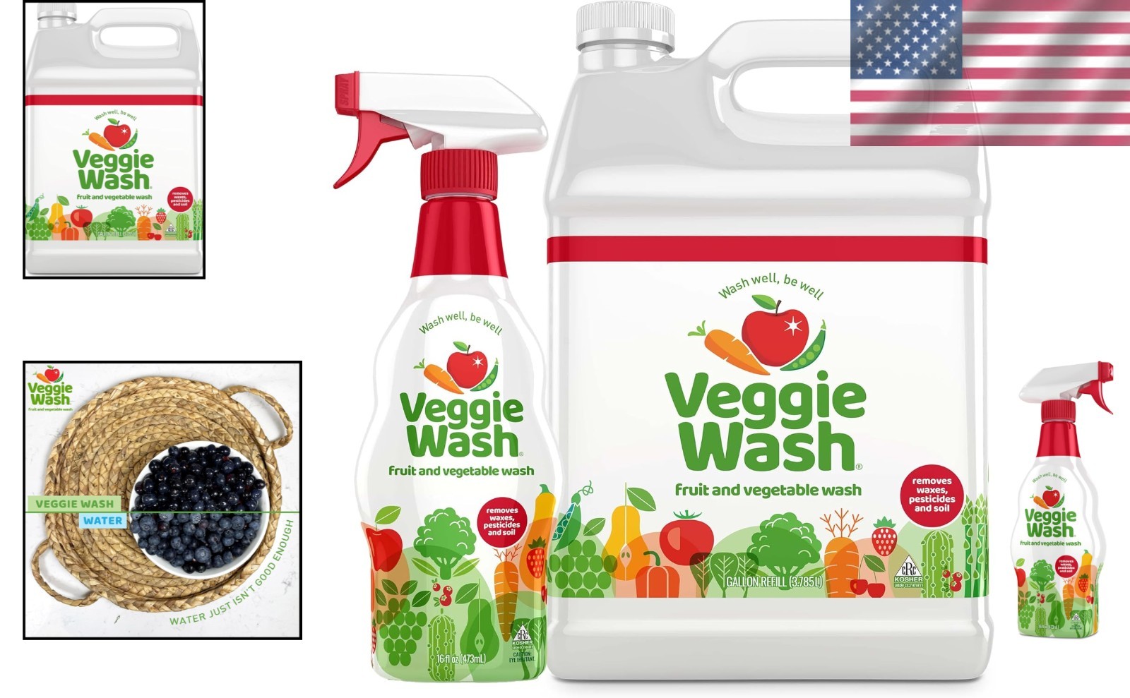 Vegetable Rinse Spray – Eco-friendly, Family-Centric Formula