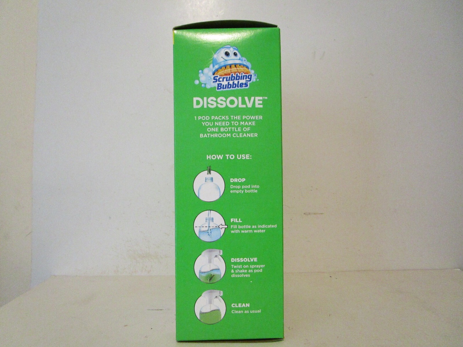 Scrubbing Bubbles Dissolve Concentrated Pod Bathroom Cleaner Starter Kit