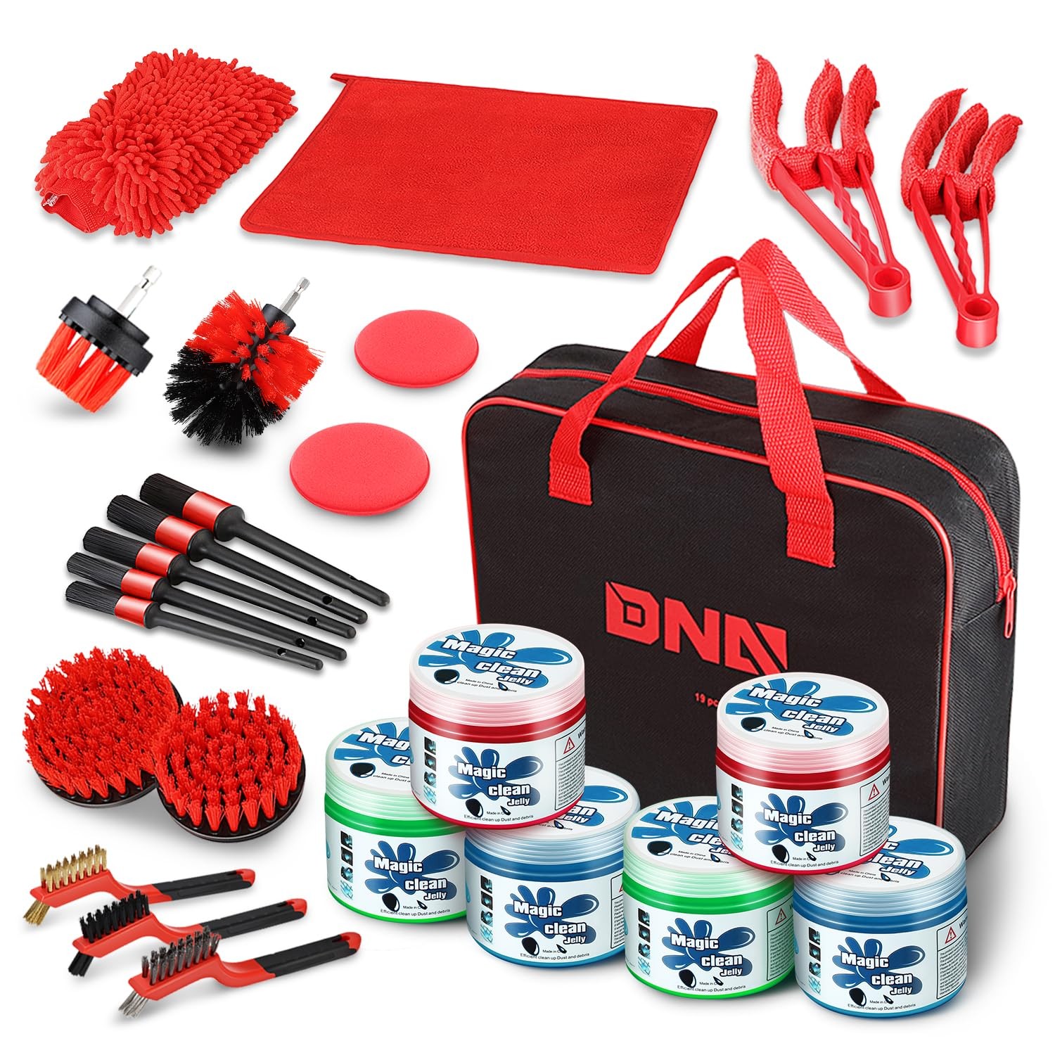 25pcs Car Detailing Brush Set, Car Detailing Kit, Interior Kit w ..