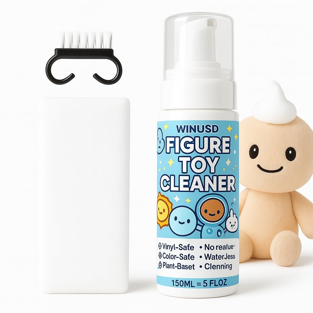 Figure & Plush Toy Cleaner – 5oz Foam Spray for Stuffed Animals & Soft Dolls …