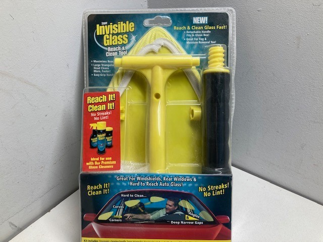 Stoner Invisible Glass Reach & Clean Windshield Glass Cleaner Tool Kit w/ Handle