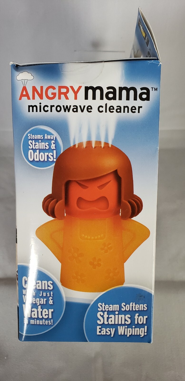 New Angry Mama Microwave Fast Steam Useful Newest Cleaner Cleaning Gadget 2015