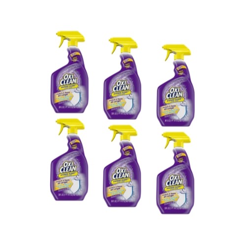 OxiClean Shower Guard Spray, 30 Ounce – Pack of 6