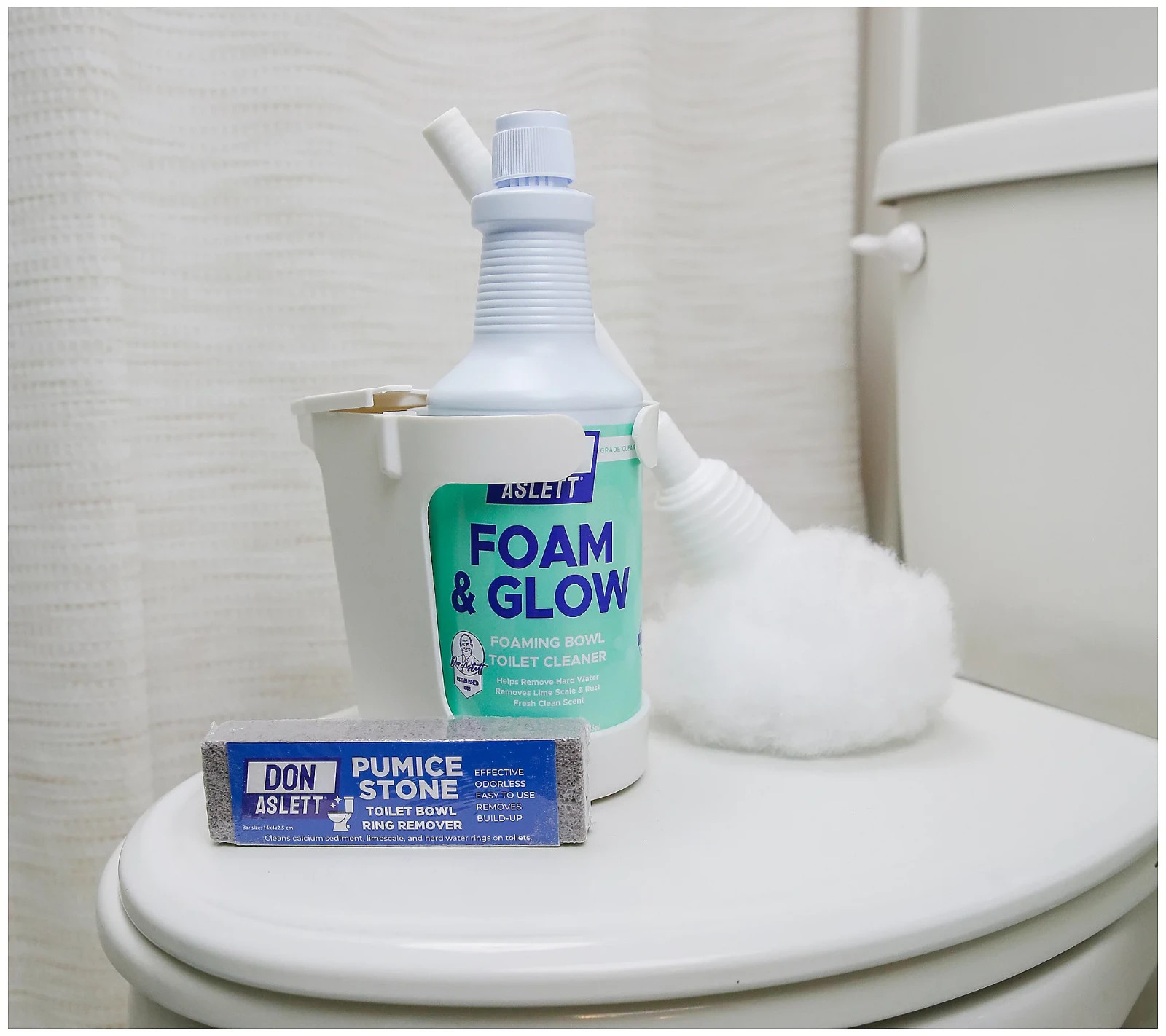 Don Aslett S/2 Foam & Glo Toilet Bowl Cleaner
