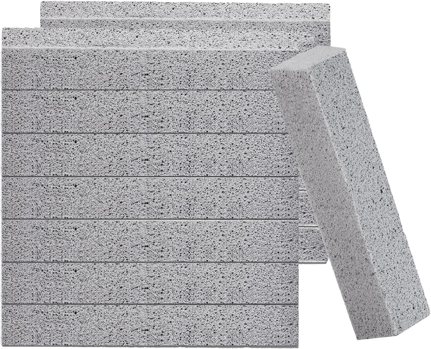 14 Pack Pumice Stone for Toilet Bowl Cleaning, Powerfully Cleans Hard Water Ring