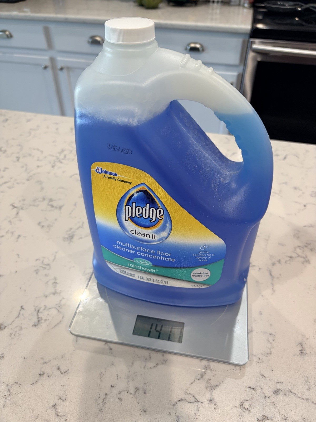 Pledge Rainshower Clean It Multisurface Floor Cleaner Concentrate 128 fl oz 1 GA