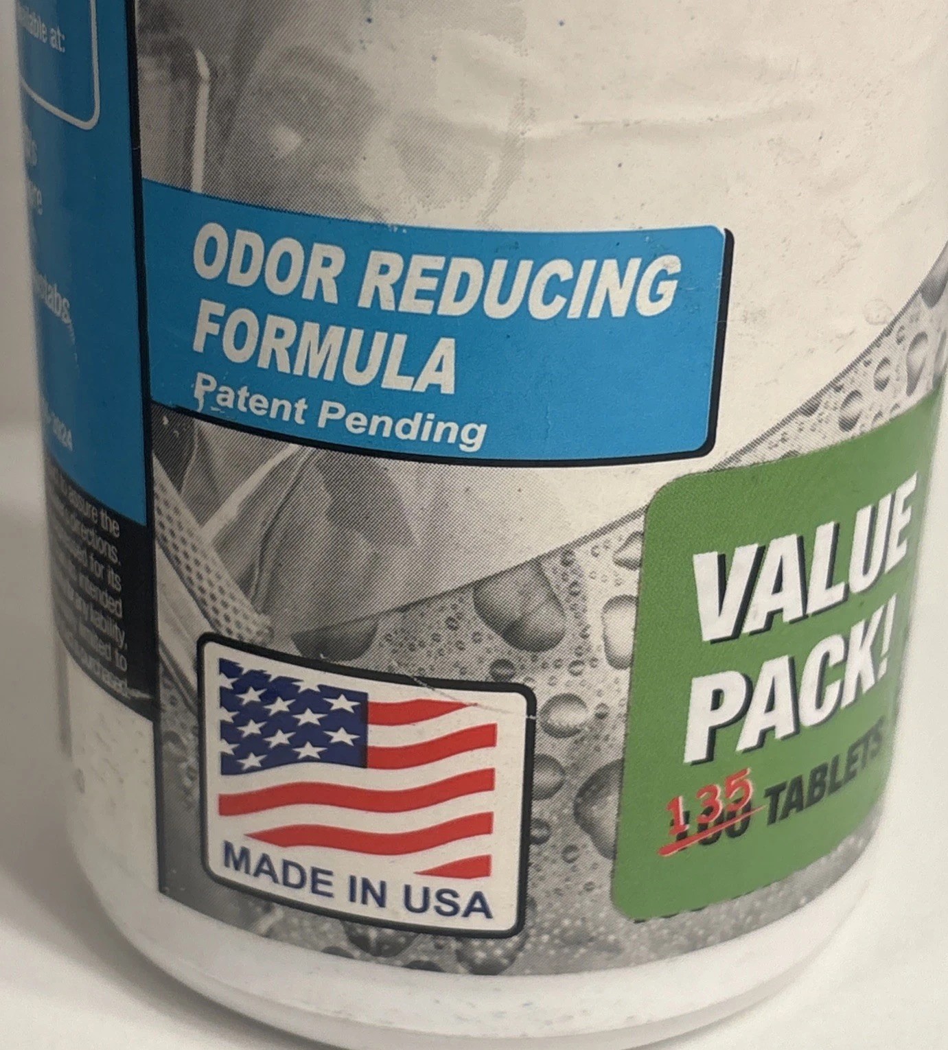 Orus Window/Glass Cleaner Tabs Industrial Squeegee Bucket Solution Soap 135 Tabs
