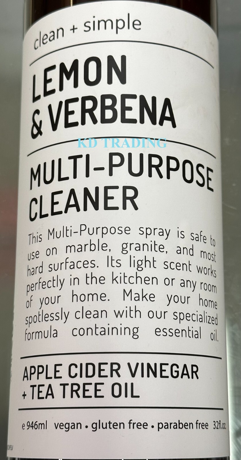 (2-Pk) CLEAN + SIMPLE ~ LEMON VERBENA Kitchen Refresher Cleaner Odor Deodorizer