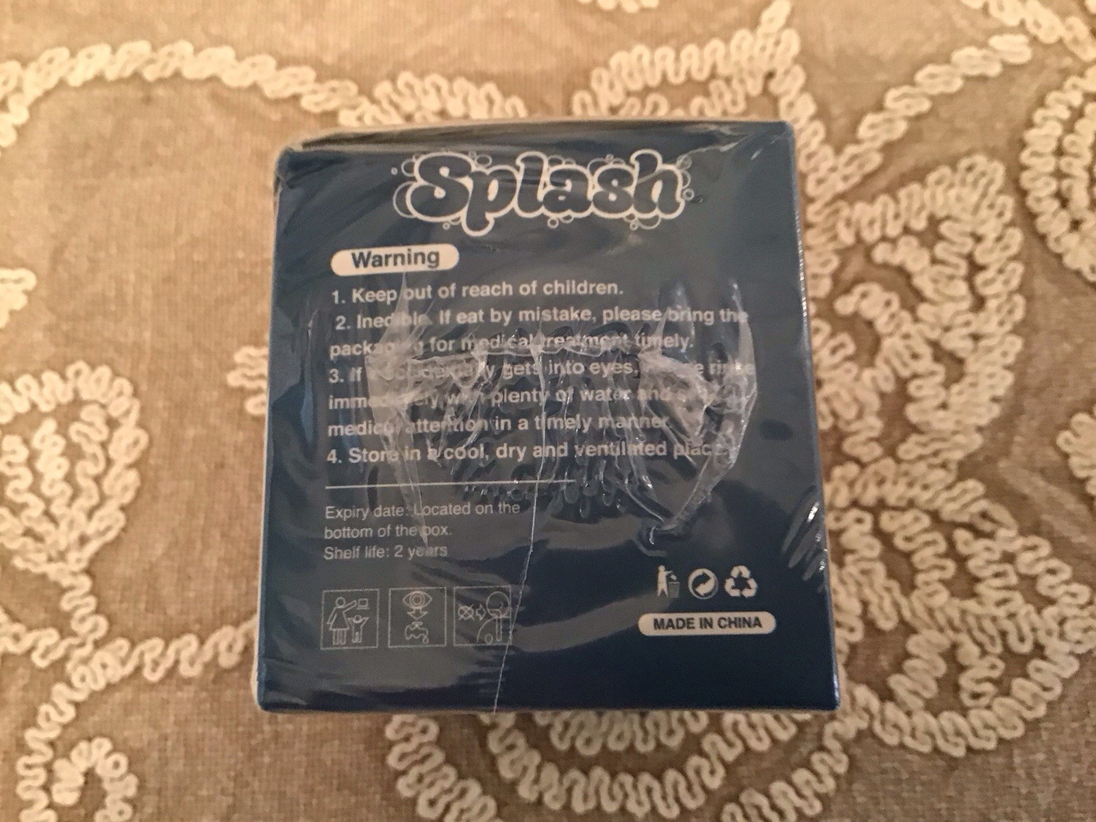 New Sealed SPLASH Spotless Eco-Friendly Washing Machine Cleaner, 6 Tablets