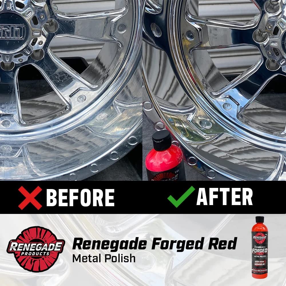Forged Metal Polish 12oz – Billet & Soft Aluminum Cleaner for Wheels