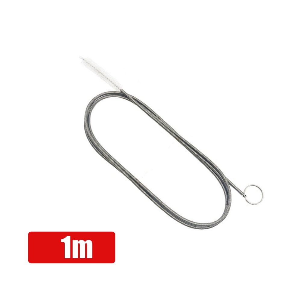 1M Flexible Drain Pipe Clean Brush Kitchen Bathroom Sink Hair Clog Remover Tool