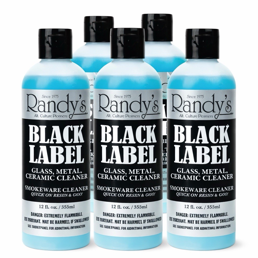 Randy’s Black Label Cleaner 12oz 5-Pack | Multi-Surface Ceramic Glass Metal
