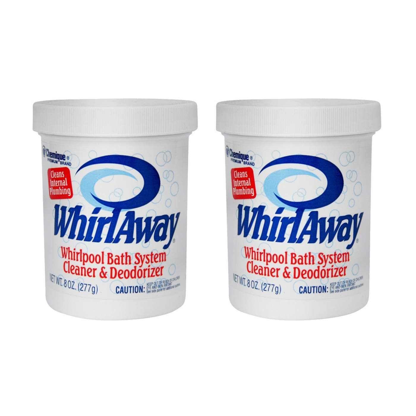 8 Oz. Whirlpool Bath System Cleaner & Deodorizer by WhirlAway (Pack of 2)