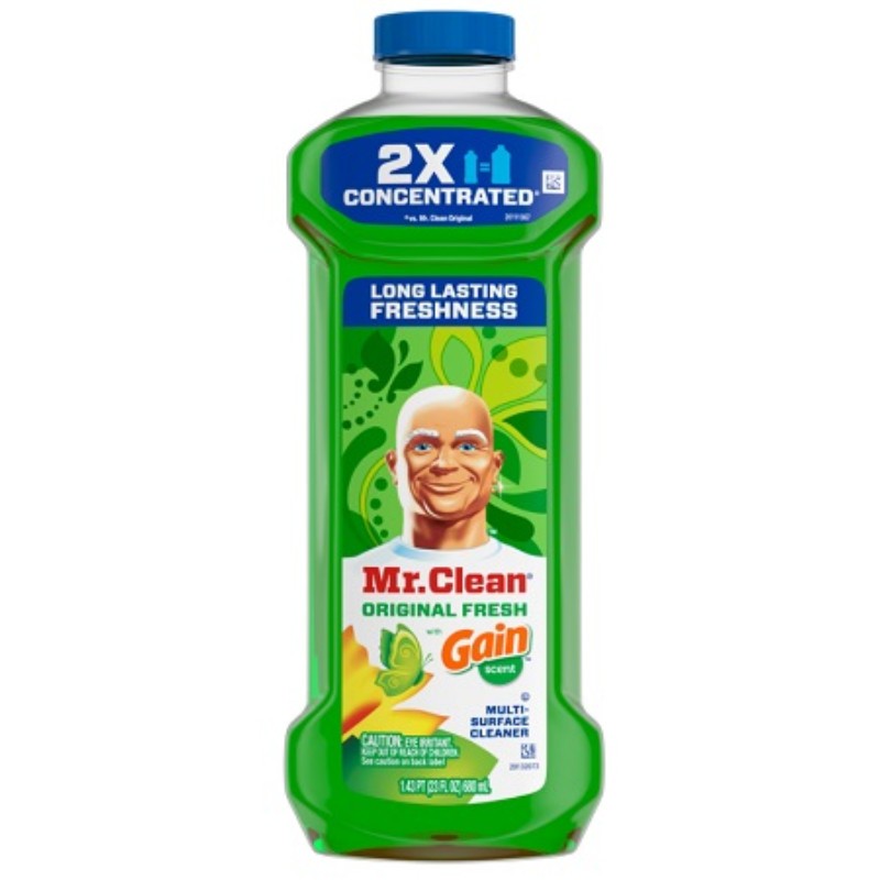 2x Mr. Clean All Purpose Liquid Cleaner Febreze Gain Original Home Household 23o