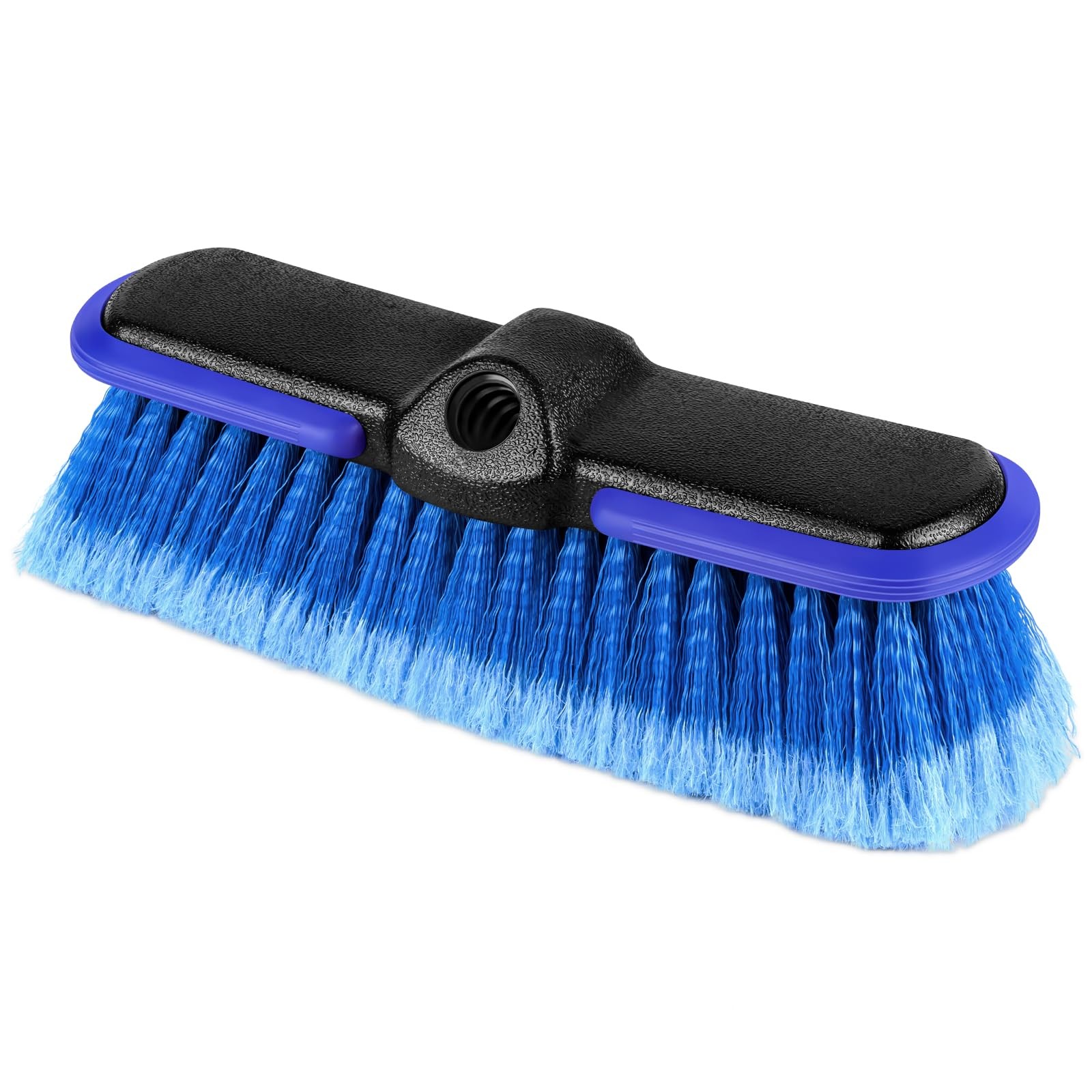 Car Wash Brush Head with Soft Bristle 10 Inch, Car Cleaning Brush with Protec…