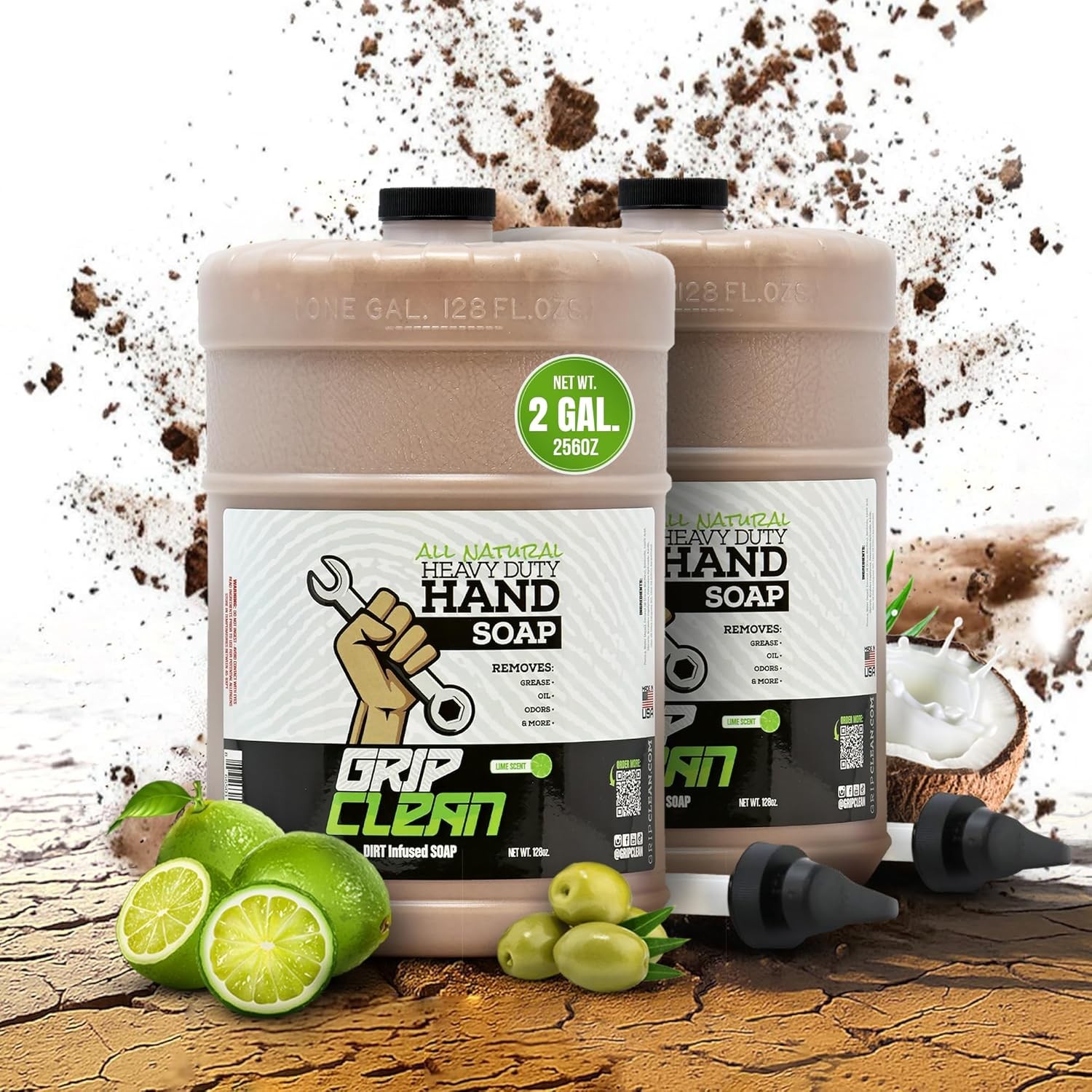 Clean Hand Cleaner for Mechanics, Heavy-Duty Liquid Soap