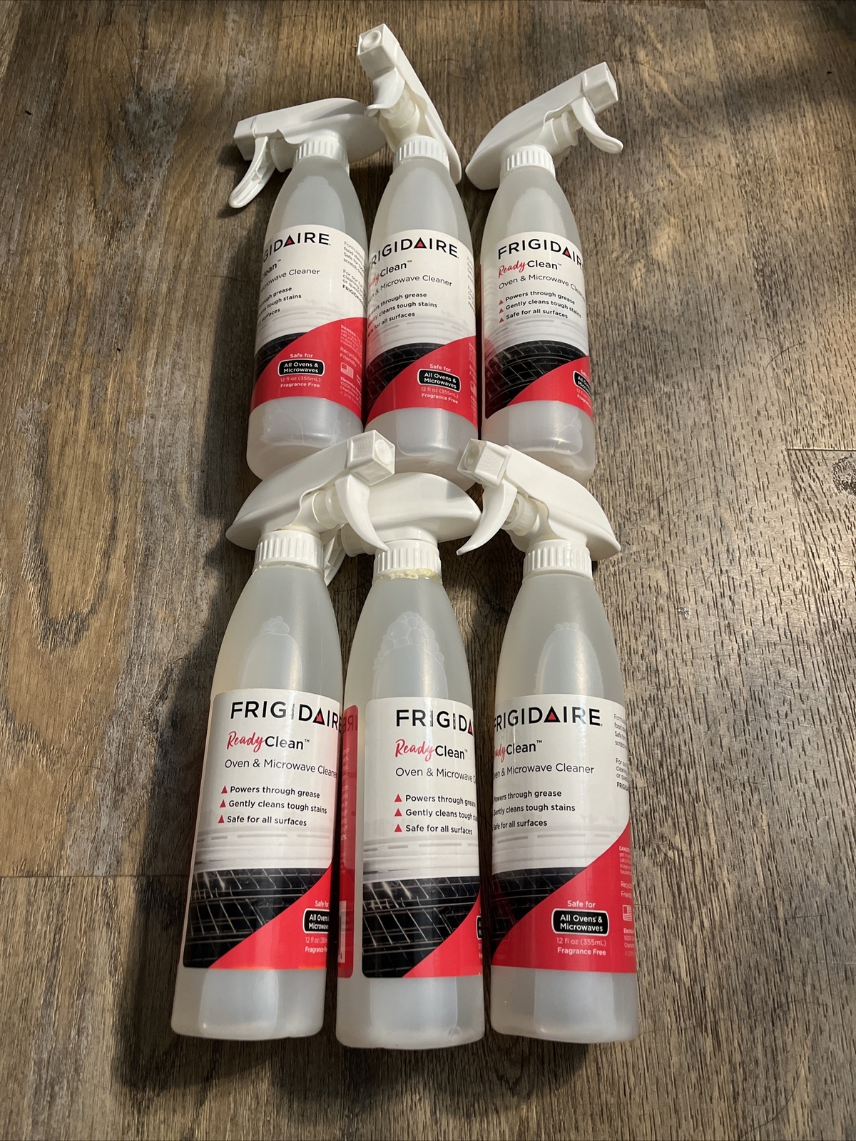 6-Pack Frigidaire ReadyClean Stainless Steel Cleaner Oven & Microwave 12oz Each