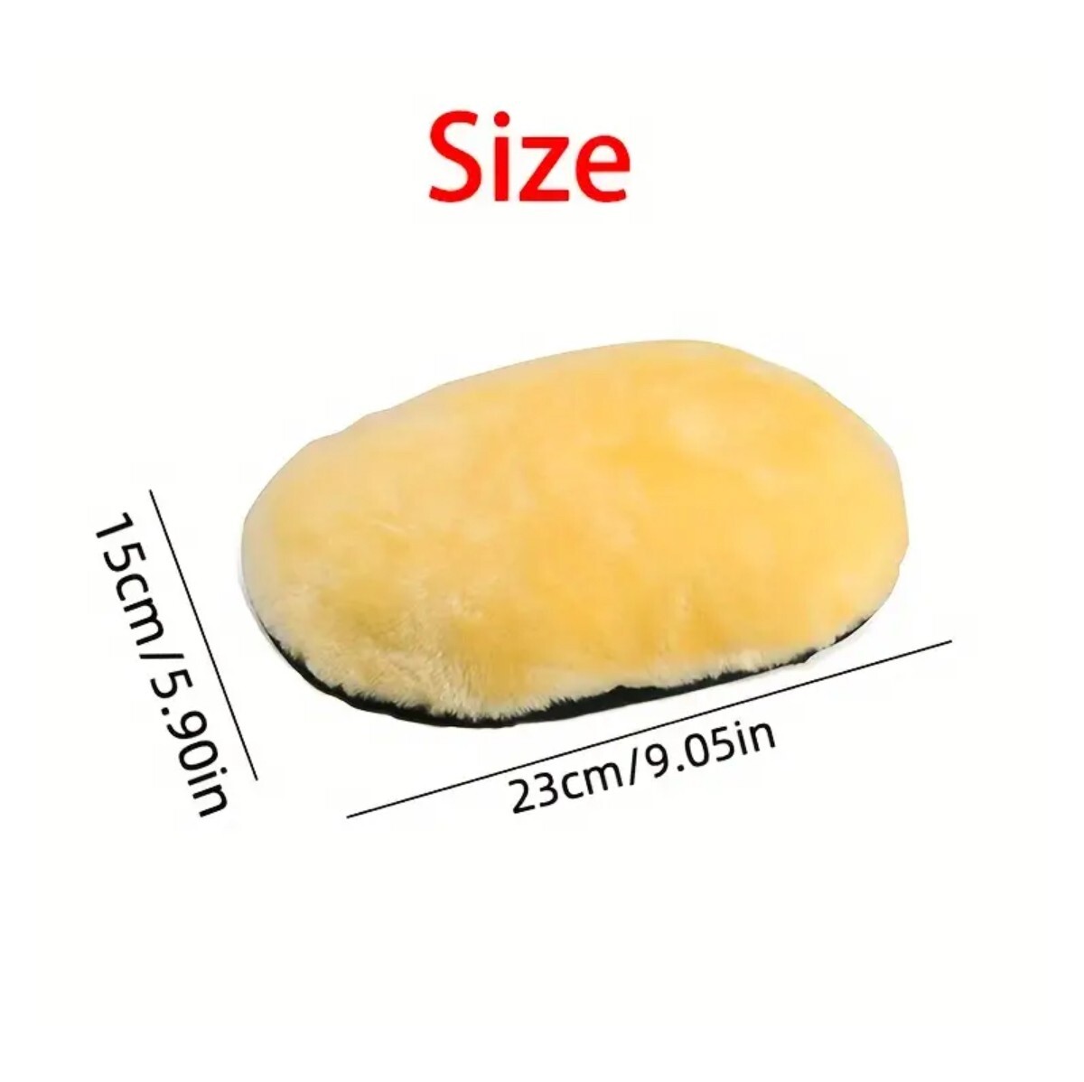 15x23cm Universal Soft Wool Car Brush Cleaner Gloves – Gentle, Effective, and Ea
