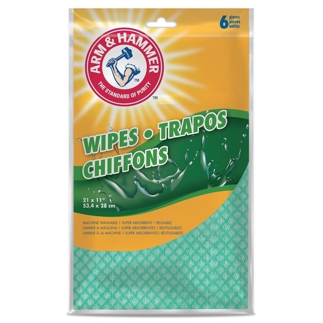 Arm & Hammer 6 -Pack Non-woven fiber Cloth