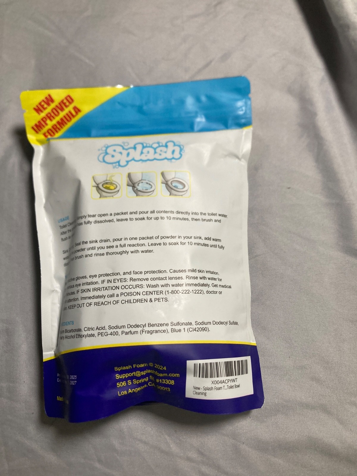 Splash Advanced Cleaning Action 12.35 oz
