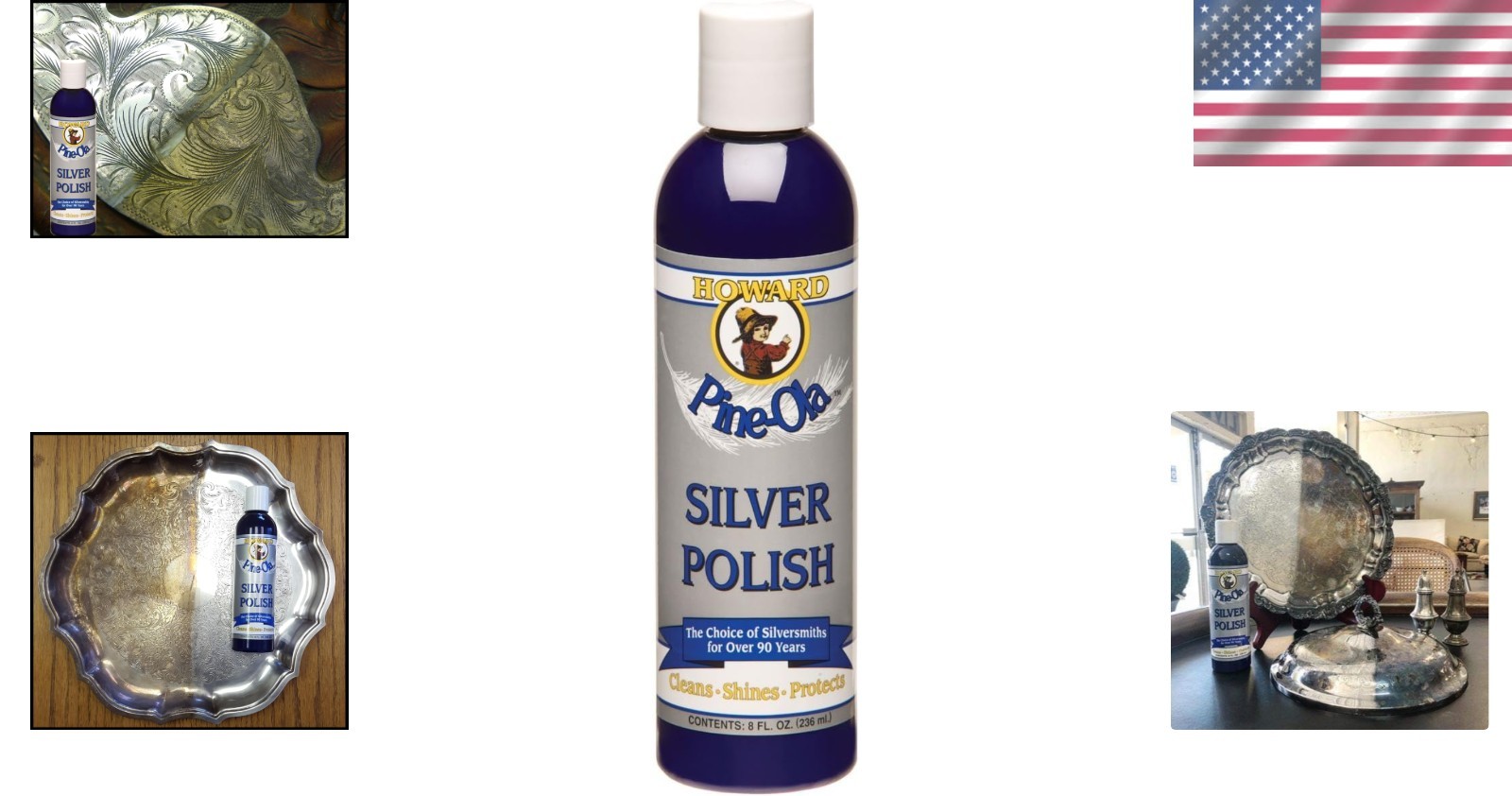 8 oz Pine-Ola Silver Polish – Revive and Protect Your Cherished Silverware