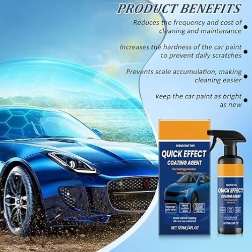 2PCS Advanced Quick-Acting Coating Agent Spray, Quick Effect Coating Agent for V